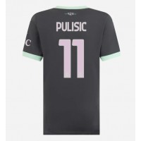 Zenski Nogometni Dres AC Milan Christian Pulisic #11 Rezervni 2024-25 Kratak Rukav